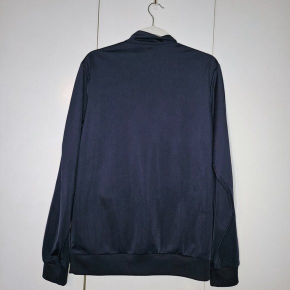Navy Adidas Classic Track Jacket Size M - Picture 3 of 3